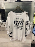 Re Design H4 Street Style Shirt Weiß