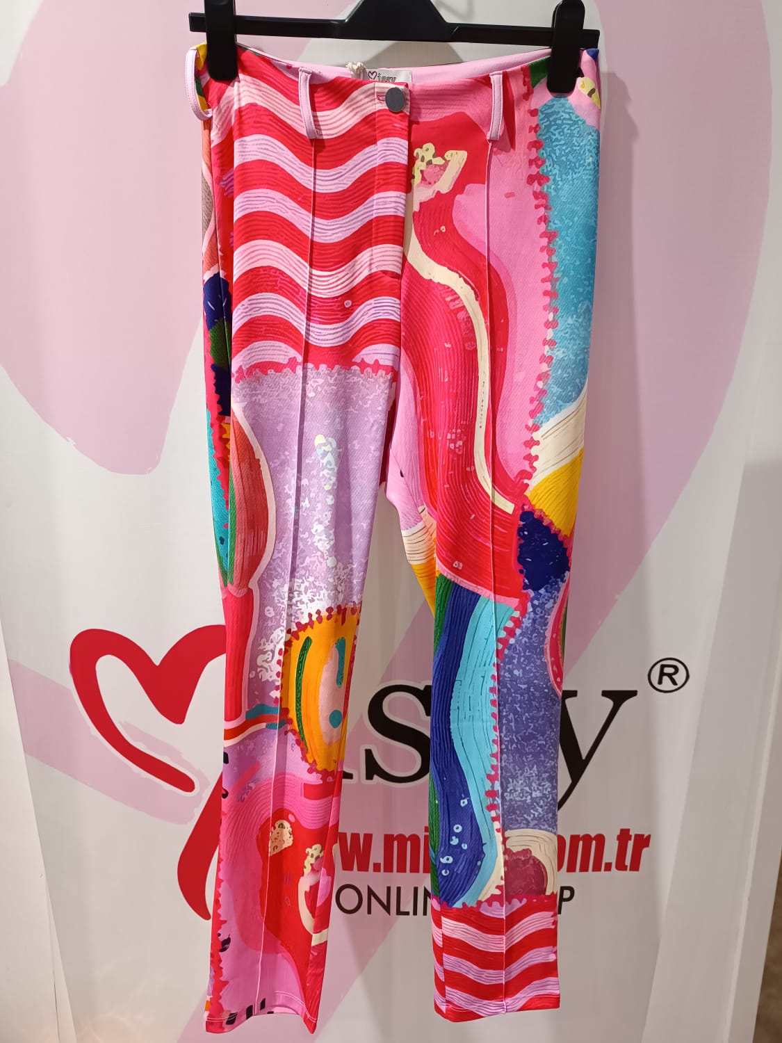 Missy Multicolor Art Set – Blazer & Hose
