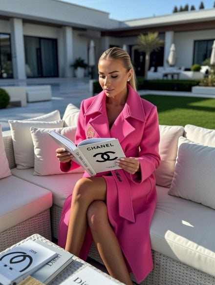 Übergangsmantel Damen 100% Baumwolle - Eleganter Trenchcoat