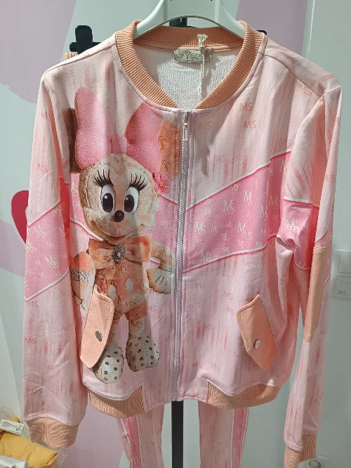 Minnie Mouse Zweiteiler mit Glitzersteinen - Missy