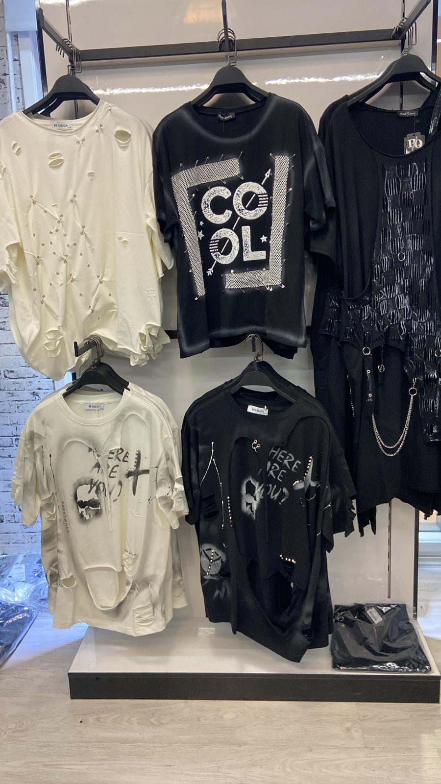 Re-Design Oversize Shirt HERE ARE YOU – Größentabelle