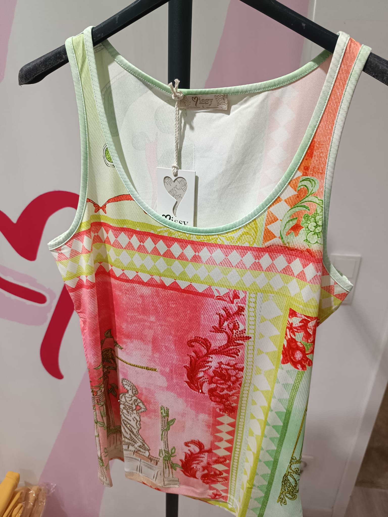 Missy 4-Teiler „Secret Garden“ Frankreich – Blazer, Bluse, Hose & Top | Polyester mit Strasssteinen