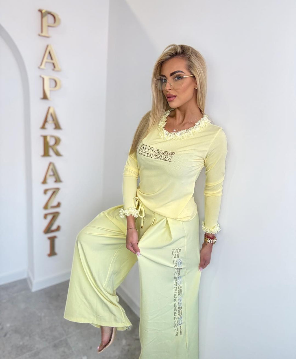 Paparazzi 2-Teiler Elegant - Oberteil & Hose