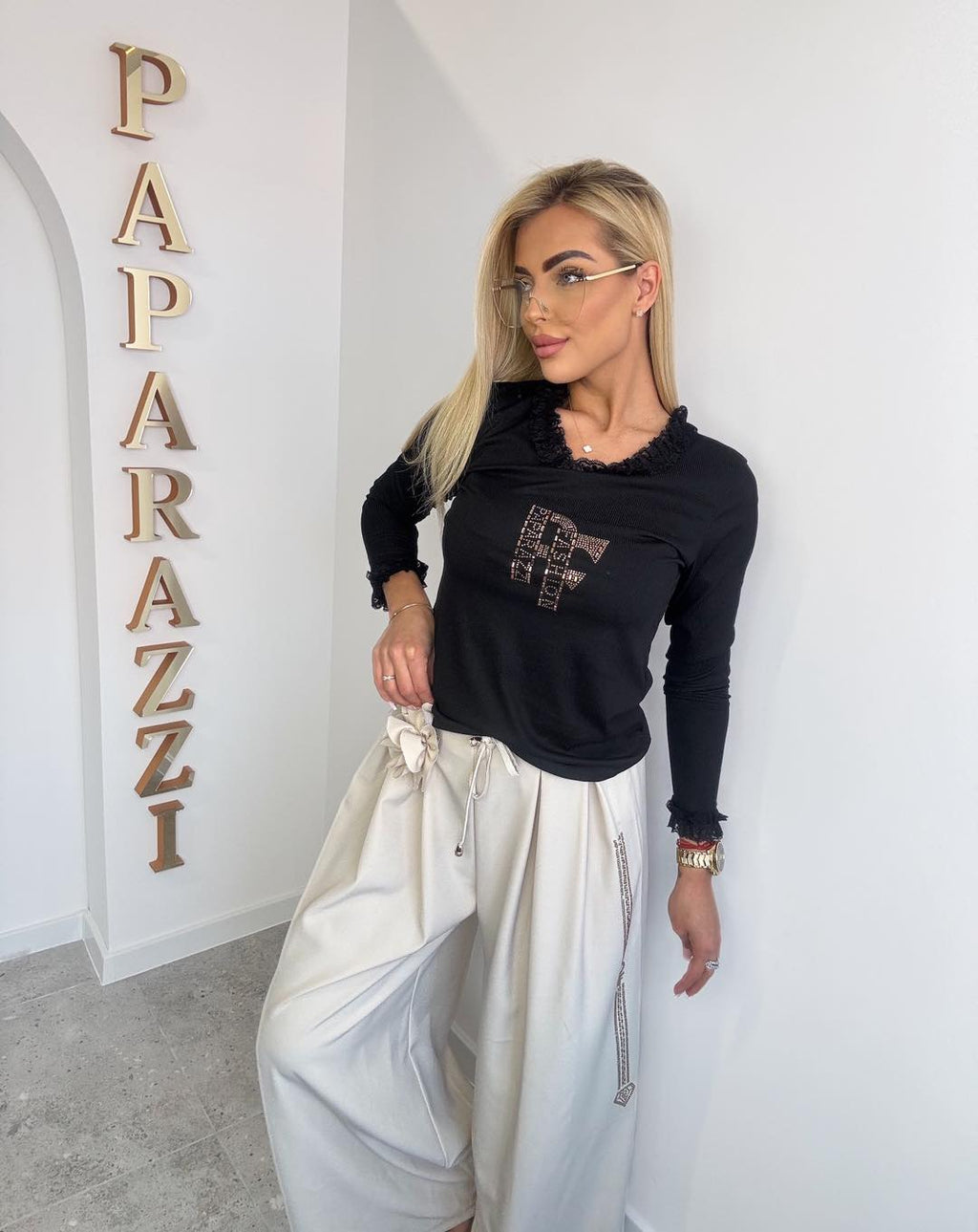 Paparazzi 2-Teiler Elegant - Oberteil & Hose