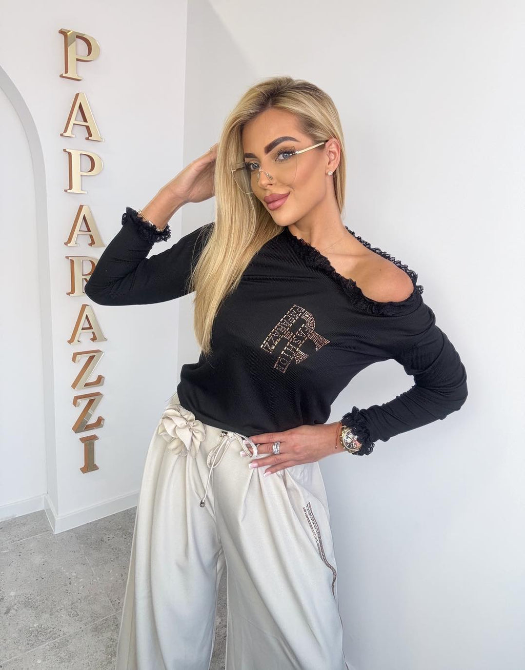 Paparazzi 2-Teiler Elegant - Oberteil & Hose