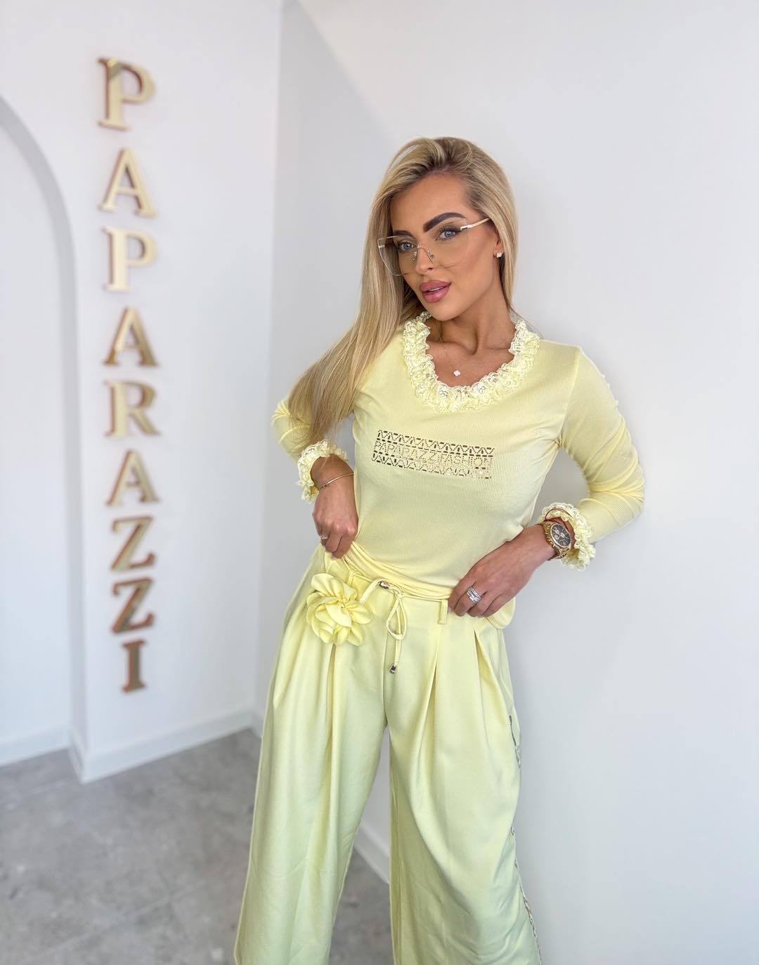 Paparazzi 2-Teiler Elegant - Oberteil & Hose