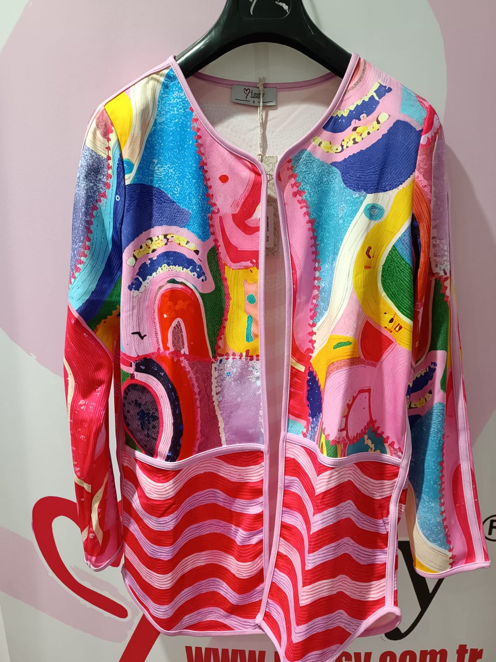 Missy Multicolor Art Set – Blazer & Hose