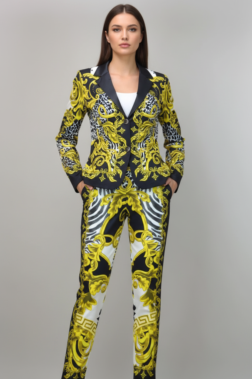 Baroque Pantsuit – Vorderansicht