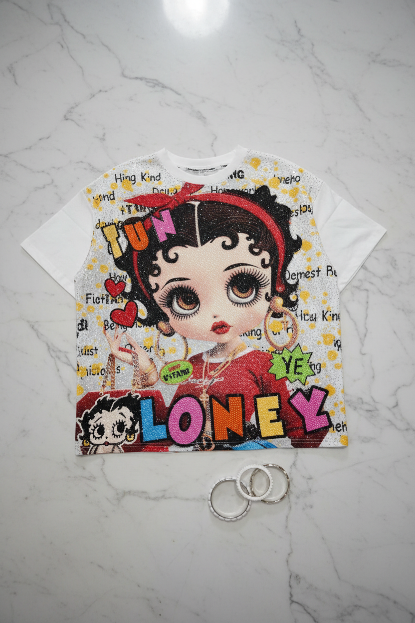 Betty Boop LONE Shirt – Lifestyle Detail