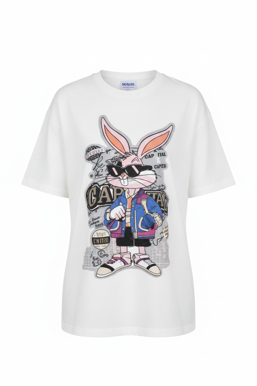 Bugsy Bunny T-Shirt Detail