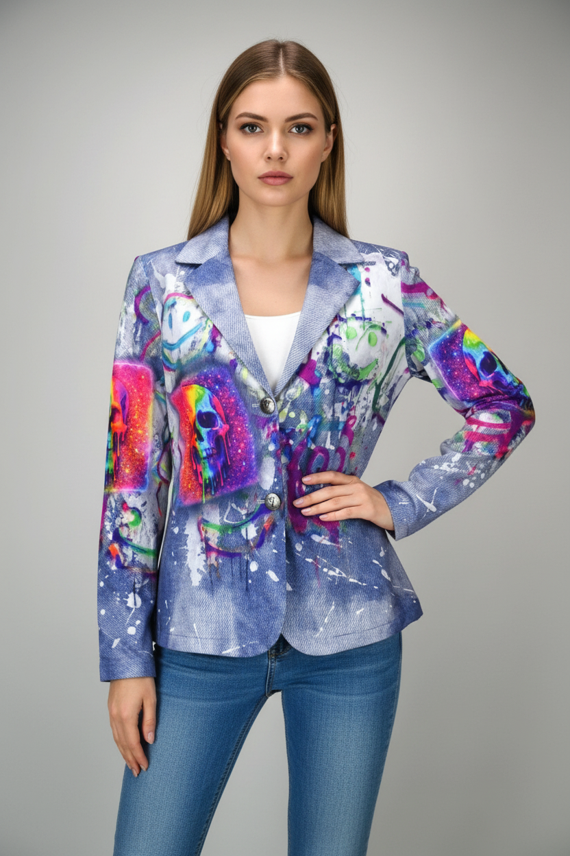 Graffiti Blazer Front