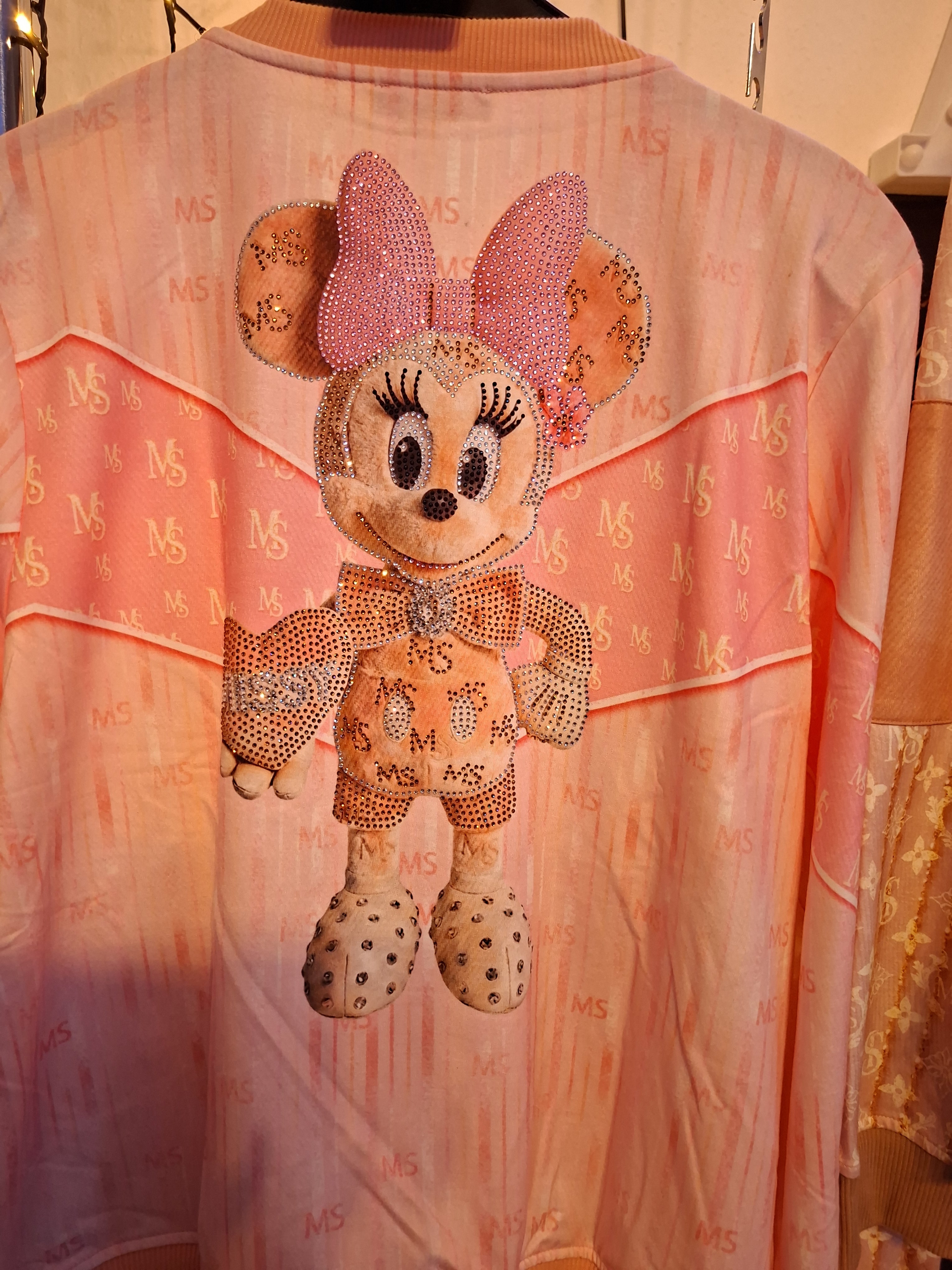 Minnie Mouse Zweiteiler mit Glitzersteinen - Missy