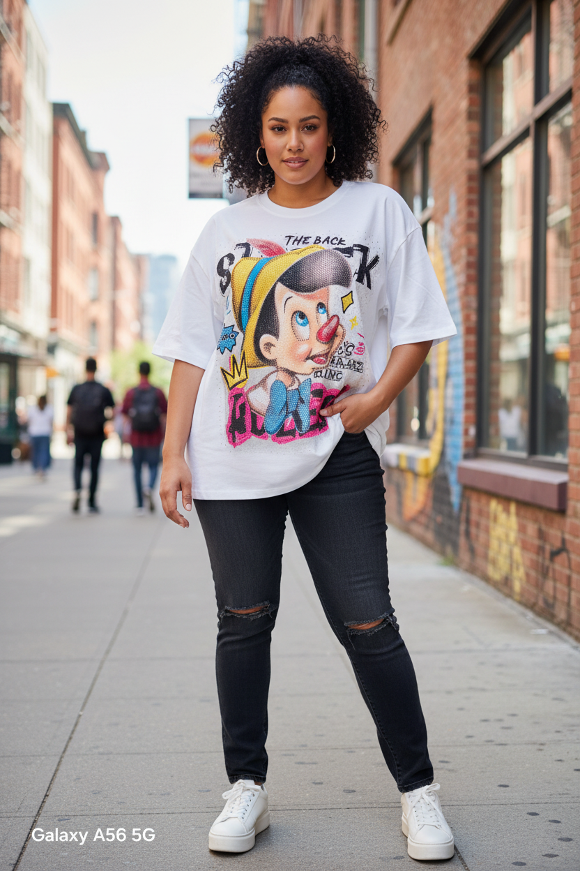T+Tang Pinocchio Shirt – Tragebild Street Style