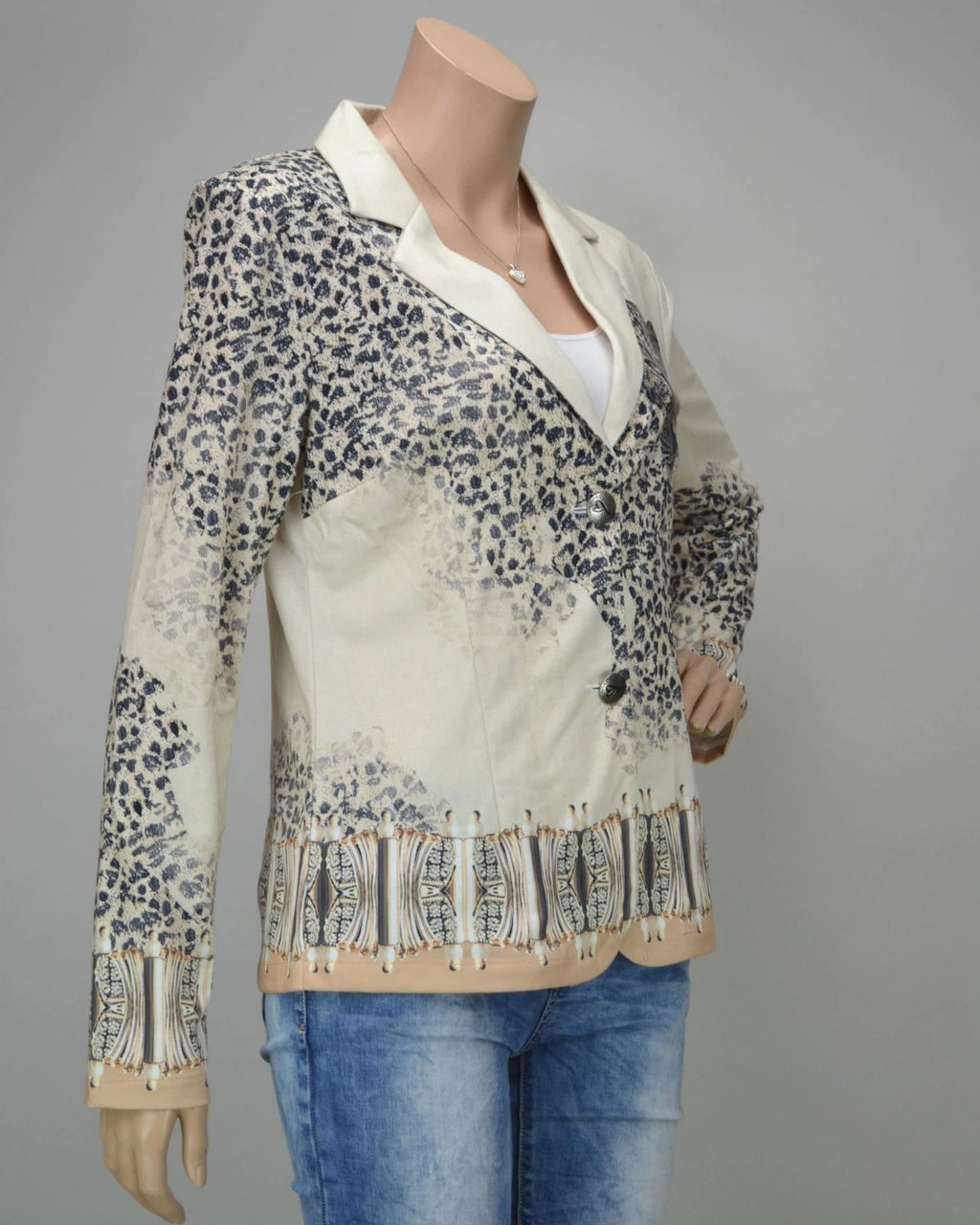 Missy Leoparden 3-Teiler – Blazer, Top & Hose | Gr. 36 | SALE