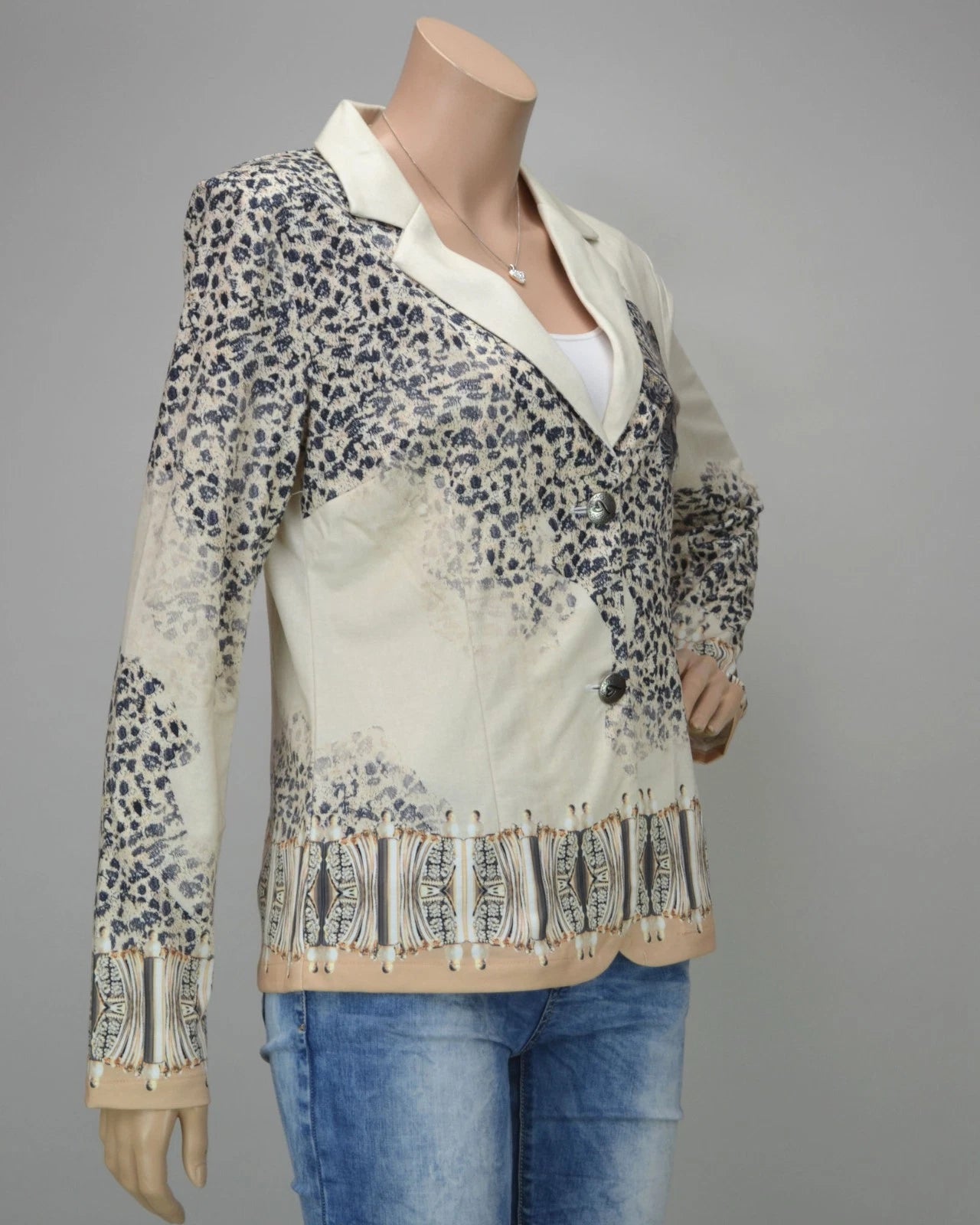 Missy Leoparden 3-Teiler – Blazer, Top & Hose | Gr. 36 | SALE